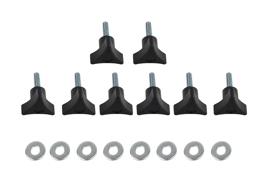 Jeep TJ Hardtop Screws 97 Wrangler TJ-02 Textured Black Kentrol product image
