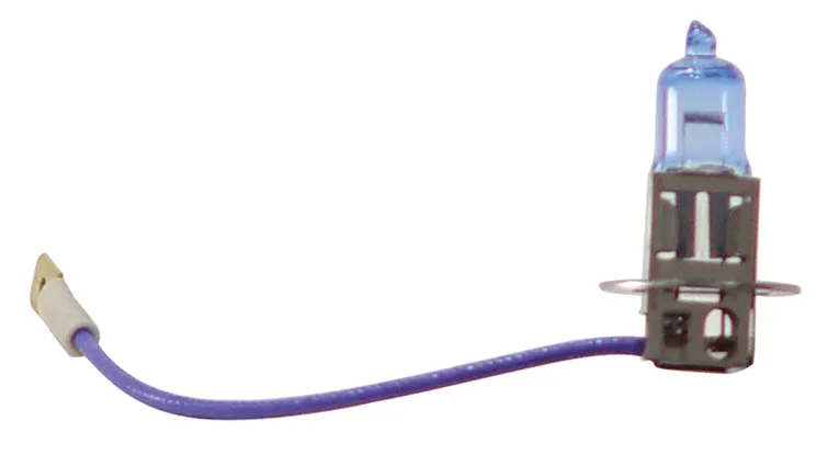 Super White Headlight Bulb Assembly; 12V; 55W; H3 Twin Pack; product image