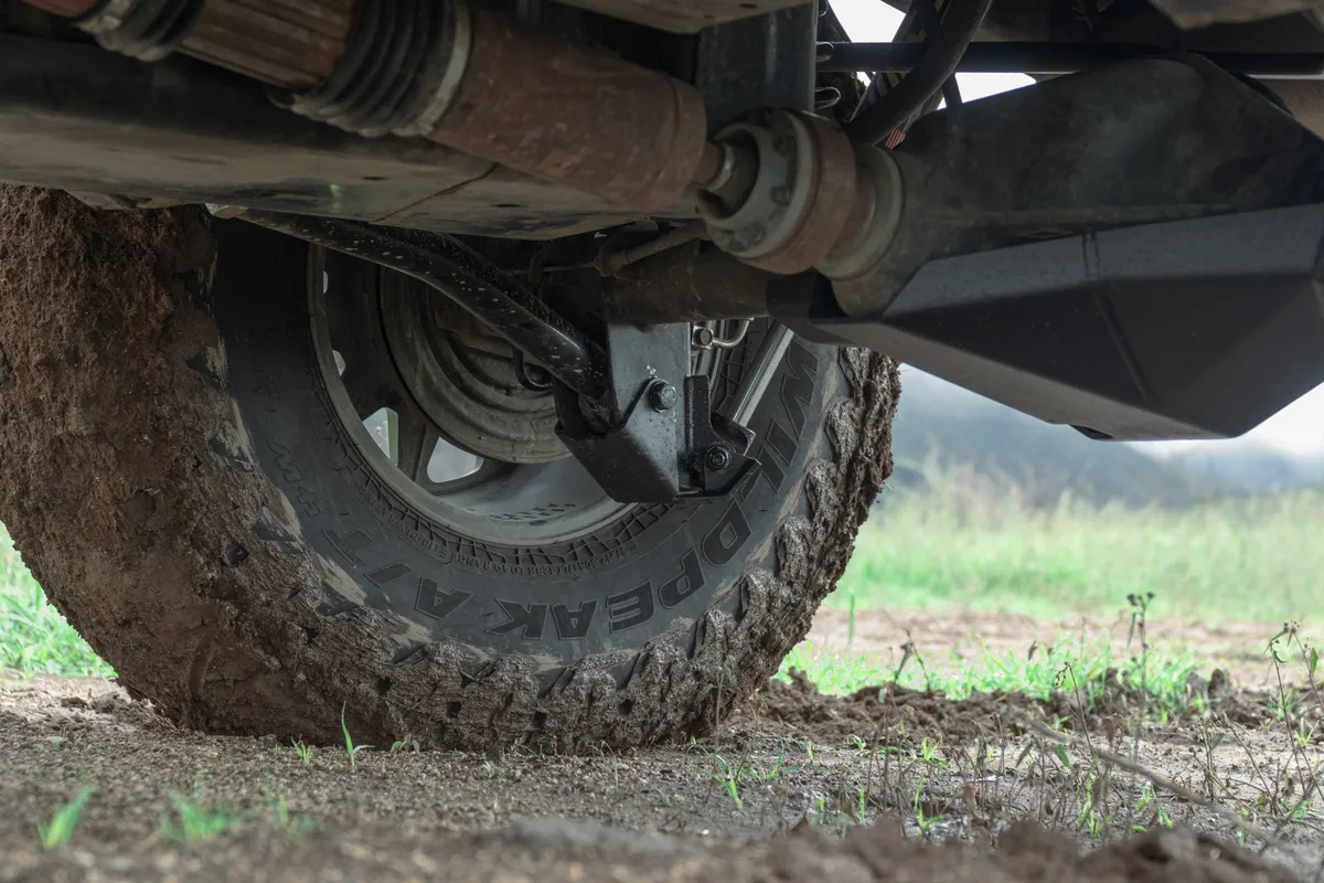 DV8 2007-2018 Jeep Wrangler JK Rear Shock Link Skid Plates SPJK-04 product image