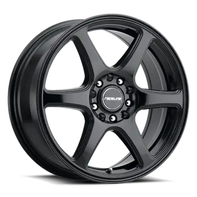 Raceline Wheels Matrix Gloss Black 15x7 5x100/5x114.3 +40mm
