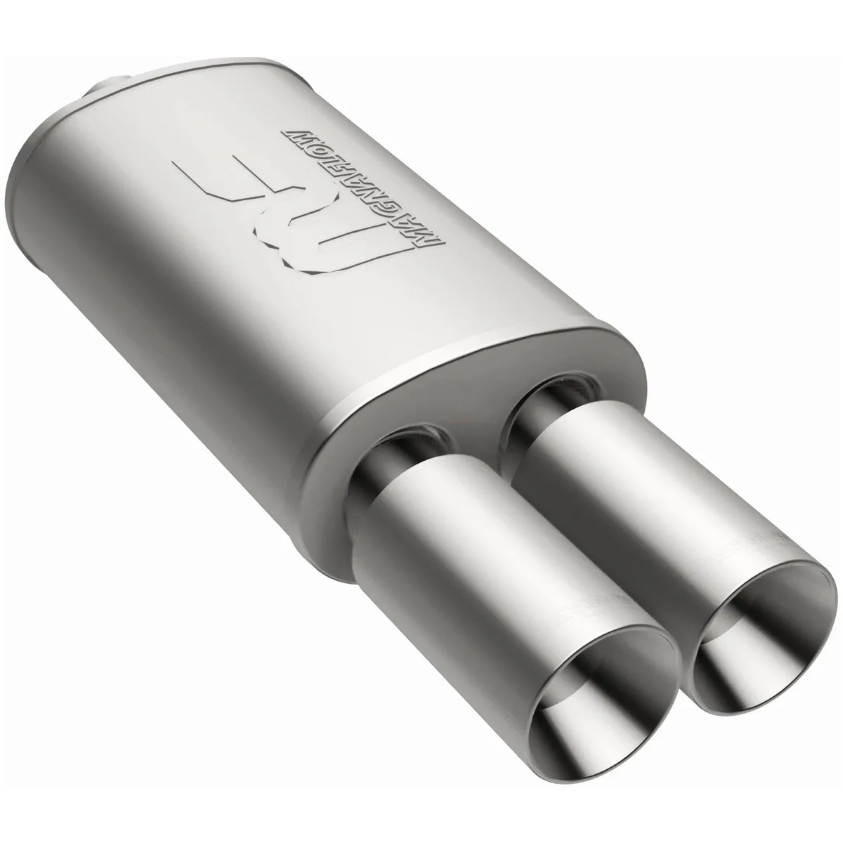 MagnaFlow Exhaust Products 14816 Straight-Through Performance Muffler; 2.25/3.5in. Center/Dual; 5x14x8 Body product image