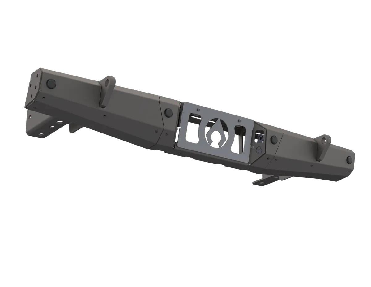 07-Up Jeep Wranger/Gladiator High Clearance Rear Bumper Center Section Black Powdercoat product image