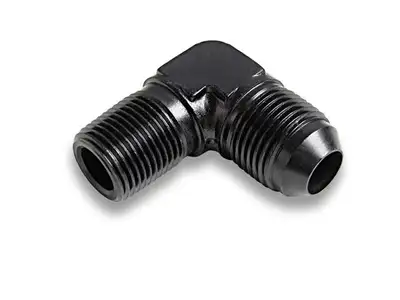 Earl's Performance #8 Male to 3/8in NPT 90 Deg Ano-Tuff Adapter