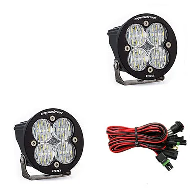Baja Designs Squadron-R Pro Black LED Auxiliary Light Pod Pair - Universal product image