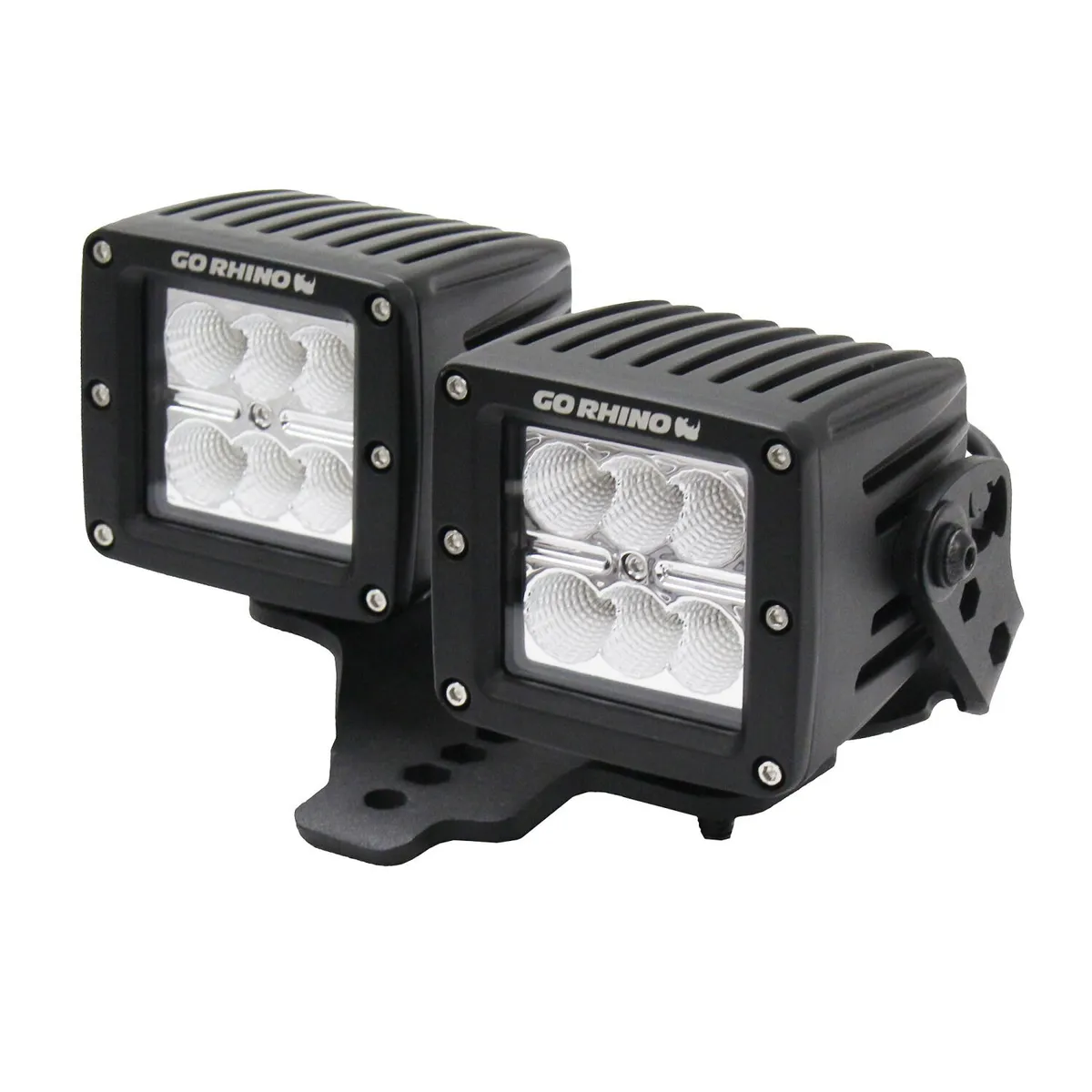 18c Wrangler Jl/Wrangler Jlutwo 3in Cubes Accessories Wrangler JL Light Mounts product image