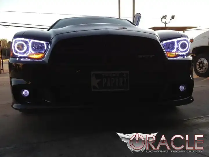 ORACLE Lighting 2011-2014 Dodge Charger LED Headlight Projector Halo Kit product image