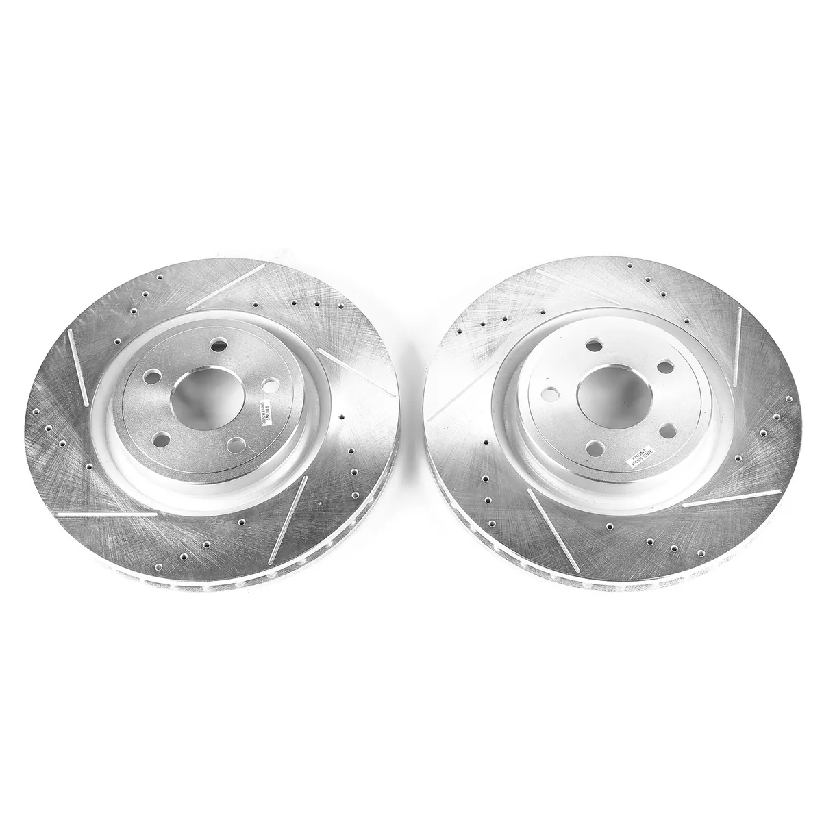 Drilledslotted Rotor Pair Front 2013-12 Jeep Grand Cherokee 2015-14 Jeep Grand Cherokee product image
