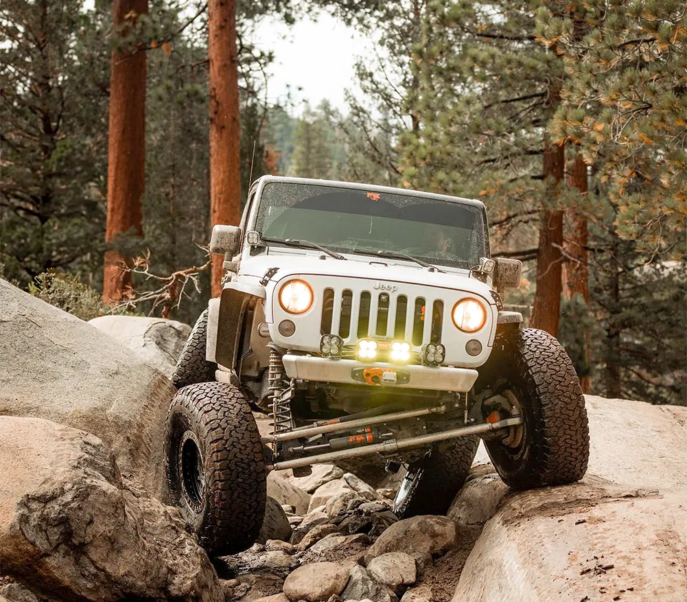 0718 Wrangler Legacy Front Bumper Witho Hoop Raw product image