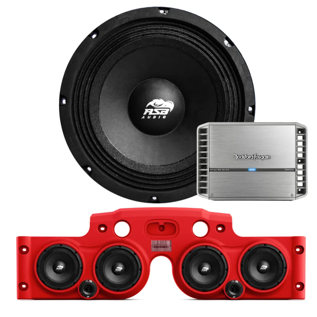 JK/JKU American SoundBar Package (Grey) product image