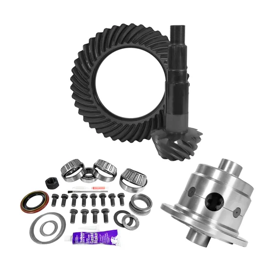 11.25 Inch Dana 80 3.54 Rear Ring & Pinion, Install Kit, 35 Spline Posi, 4.125 Inch Brg USA Standard product image