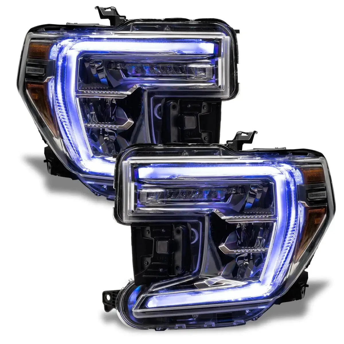 Oracle Lighting 2019-2022 Gmc Sierra 1500 Colorshift Rgb+w Headlight DRL Upgrade Kit product image
