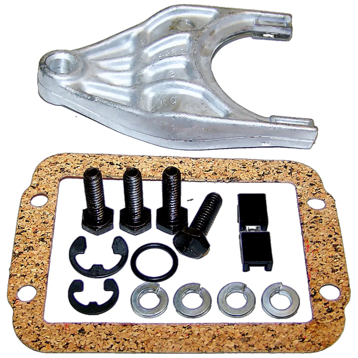 Axle Disconnect Fork Kit; w/Disconnect; Incl. Shift Fork/Shift Fork Inserts/Snap Rings/Disconnect Housing Gasket/Disconnect Housing Bolts; For Use w/Dana 30; product image