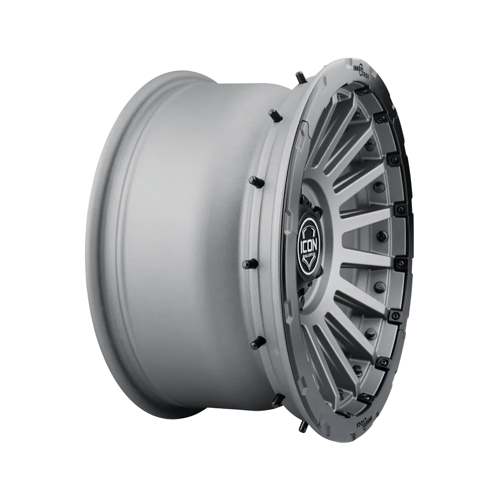 Icon Alloys Recon Pro Charcoal W/ Black Ring 17 X 8.5 / 5 X 5 / 6mm product image