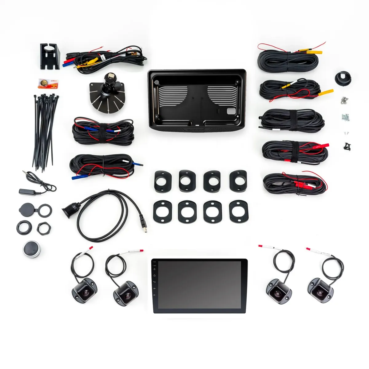 SurroundVUE™ 360 Degrees System; 360-Degree Birds-Eye View; DVR Recording; Multiple Vewing Options; Integrates Into Virtually Any Commerical Vehicle; product image