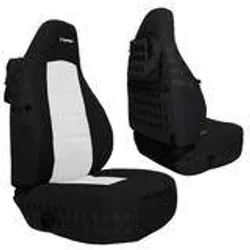 Front Tactical Seat Covers for Jeep® Wrangler TJ 1997-02 (PAIR) w/ MOLLE Bartact product image