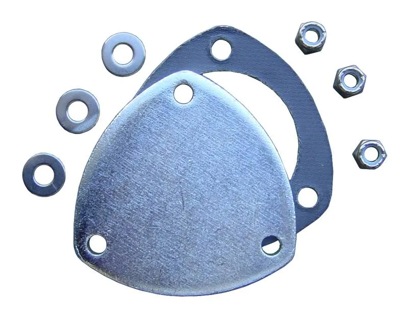 Exhaust Flange Dump Plate Kit 3 in Hardware Incl Natural 304 Stainless Steel Pypes Exhaust product image