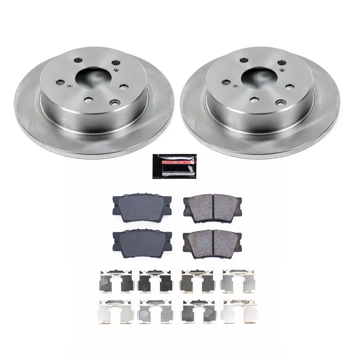 Z17 Direct Replacement Kit: Rotors; Ceramic Pads W/Hardware product image