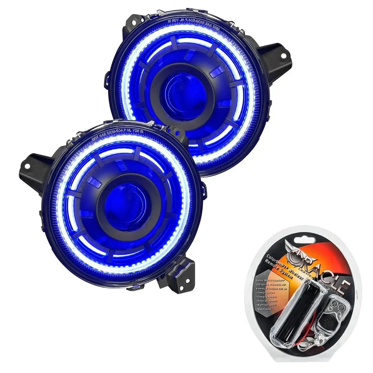 ORACLE Lighting Oculus™ ColorSHIFT Bi-LED Projector Headlights for Jeep JL / Gladiator JT product image