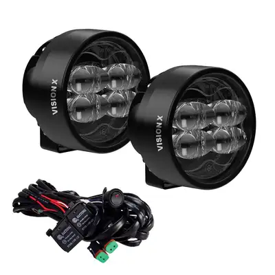 Vision X Lighting Single Cannon Race 4 SAE Selective Yellow Fog Light