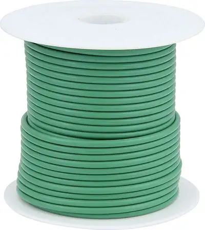 Allstar Performance 14 AWG Green Primary Wire 100ft