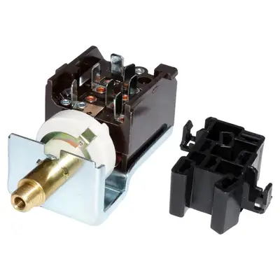 Crown Automotive Jeep Replacement Blackunpainted Headlight Switch Kit Includes Headlight Switch And Headlight Switch Connector