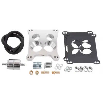 Edelbrock Edelbrock 2697 Quadrajet Carburetor Replacement Adapter Kit