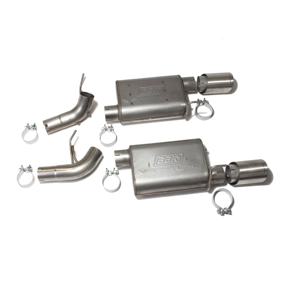 BBK 05-10 Mustang GT BBK Varitune Axle-Back Exhaust Kit Stainless Steel product image