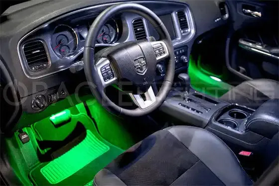 Oracle Lighting Ambient LED Lighting Flexible Strip Footwell Kit, Green product image