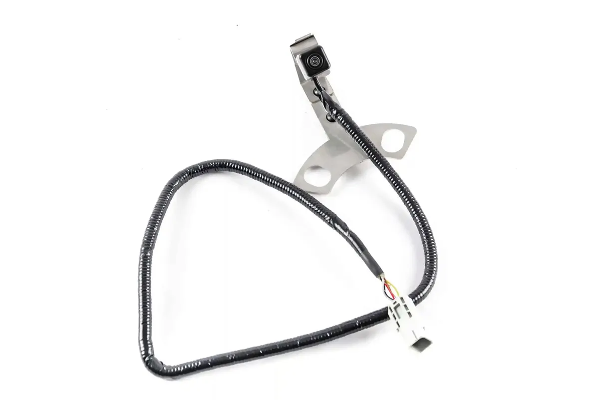 SummitView™ For Jeep® Rear Vision Camera w/OEM Grade Camera; Includes Flash Module For 6.1 in. Factory Display; Exclusive Stainless Steel Rear Tire Mount; No Parking Gridlines; product image