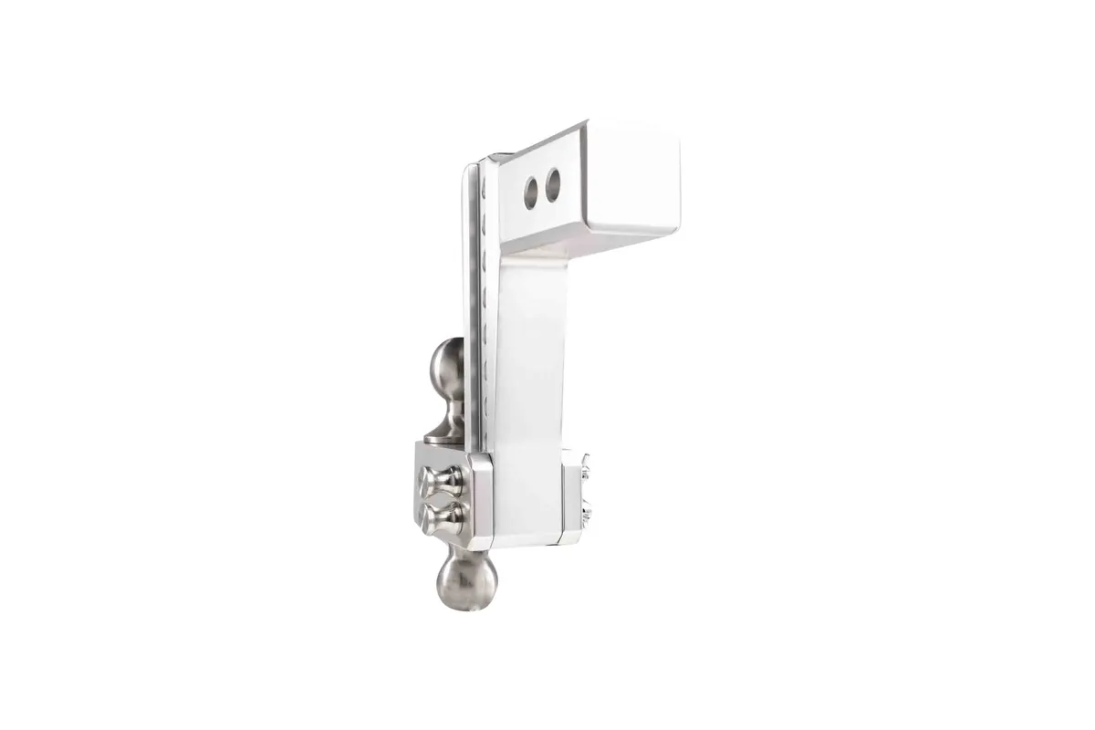 2.5" Aluminum Medium Duty Hitch 6" Drop/Rise w/ Stainless Steel Dual Ball product image