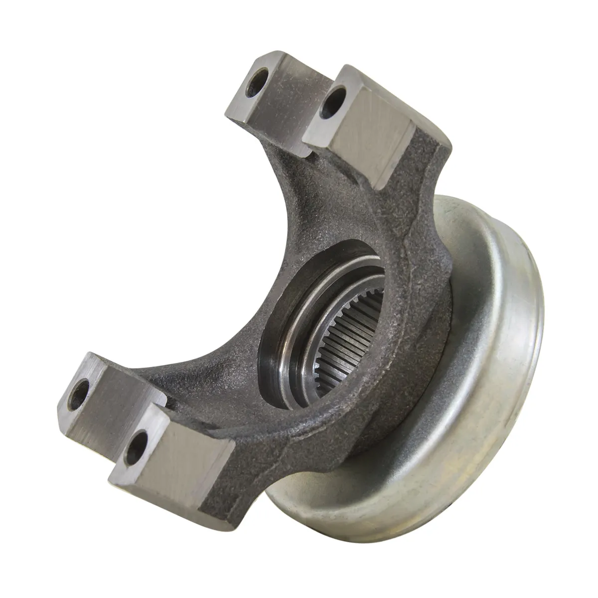 Yukon Gear And Axle Yoke For 2014 & Up GM 9.5 Inch & 9.76 Inch 1355 U/Joint Size Strap Design 9.5 Inch & 9.76 Inch GM 1355 Strap Pinion Yoke 2014&Up 32 Spline Yukon Gear