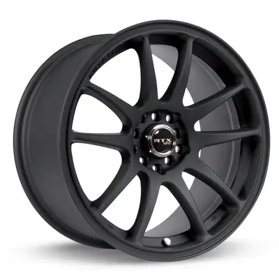RTX Wheels Stag 17x8 5x100/114.3 Et35 Cb73.1 Matte Black
