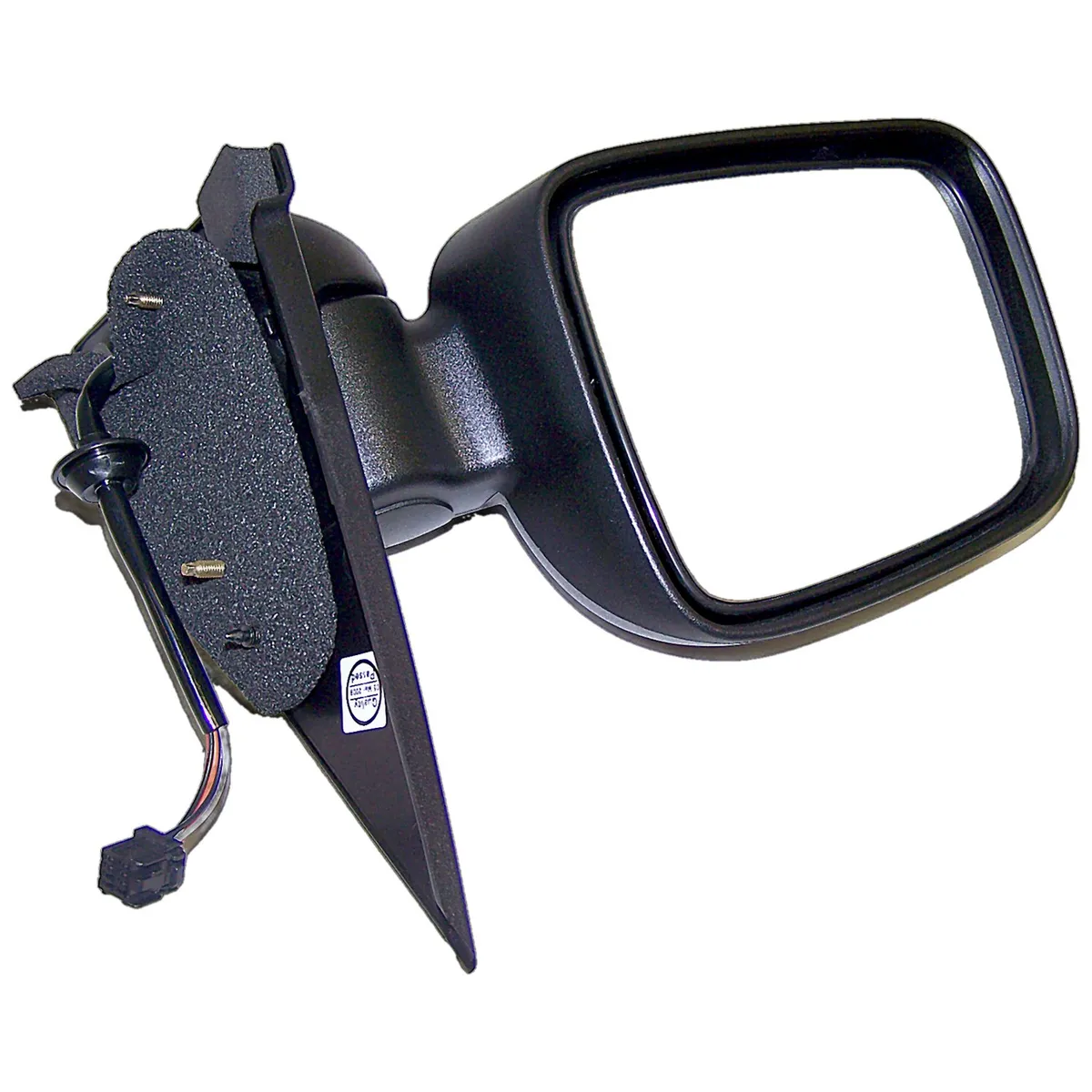 Crown Automotive Jeep Replacement 55155843AI Left Power, Heated, Manual Folding Mirror for 2002-2007 Jeep KJ Liberty LHD product image