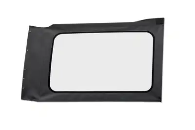 Bestop Replacement Windows forJeep Soft Top OE JL Replacement Jeep Windows For Jeep 2018-Current Wrangler JL 4 Door Quarter Right Hand 4 Door Clear Black Vinyl Bestop