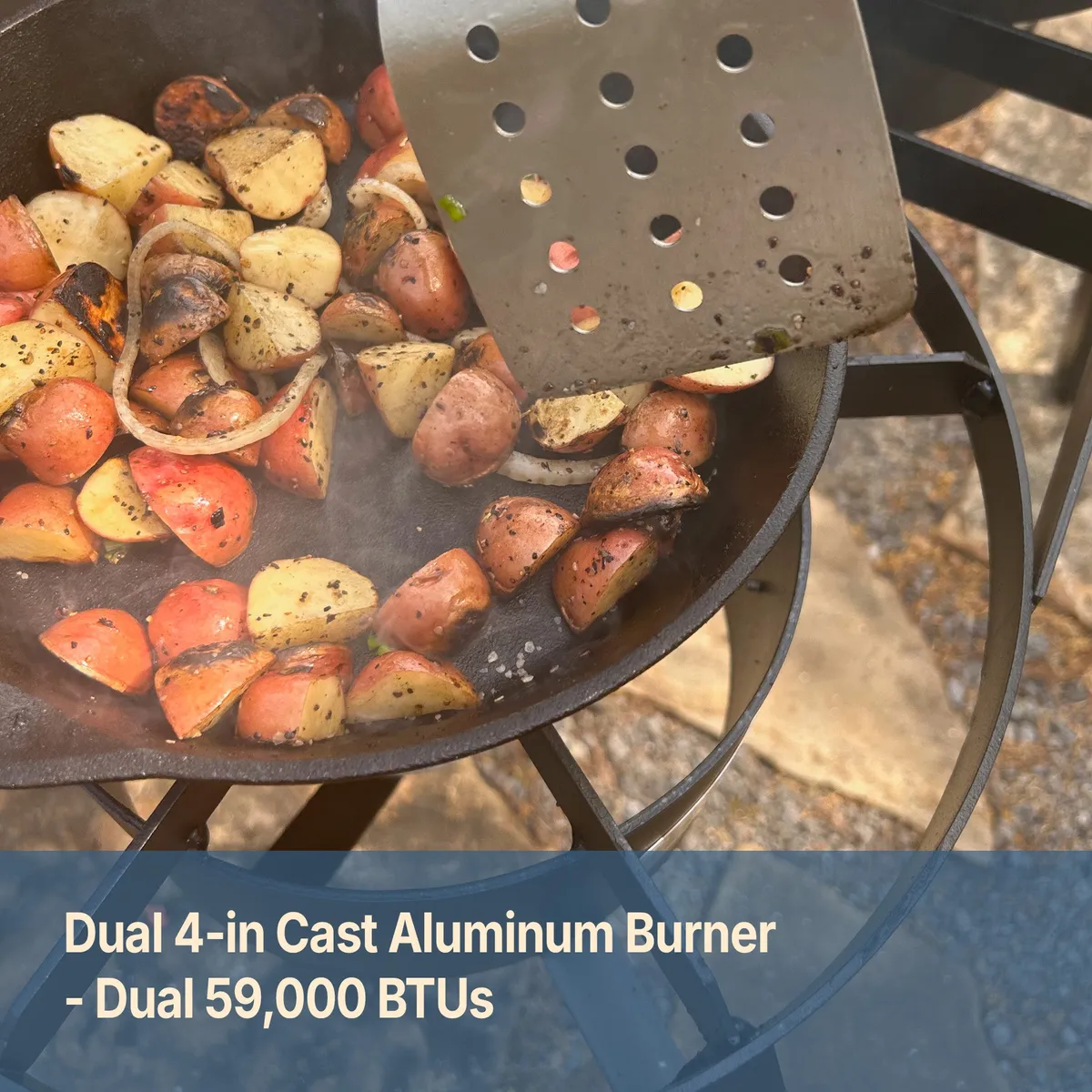 Dual Burner High Pressure Cooker product image