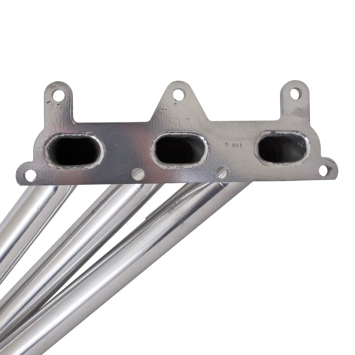 Chevrolet Camaro V6 1-5/8 Long Tube Exhaust Headers With High Flow Cats Polished Silver Ceramic 10-11 product image