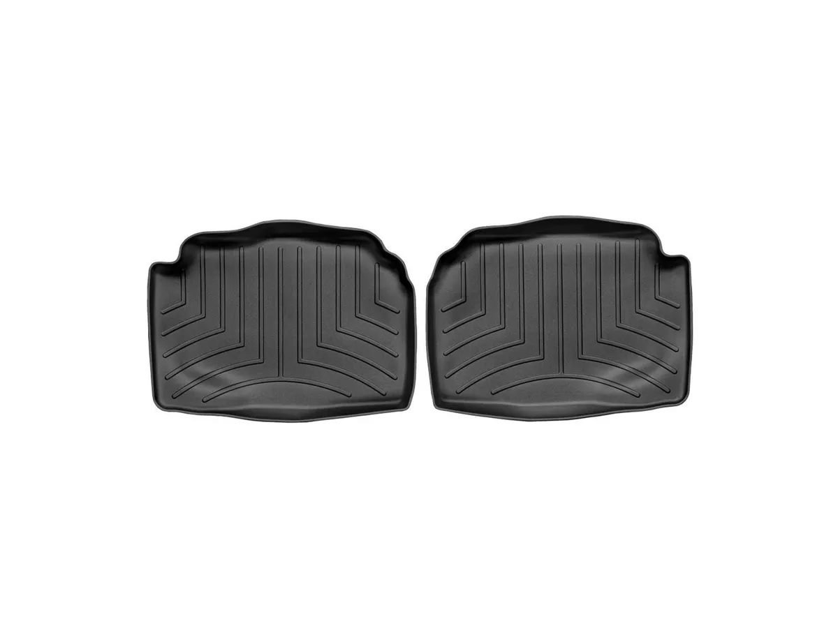 2002 - 2007 Subaru Impreza Black Rear FloorLiner Two-piece part / 2002 + Subaru WRX Sedan Black Rear FloorLiner Two-piece part / 2002 + Subaru WRX Wagon Black Rear FloorLiner Two-piece part product image