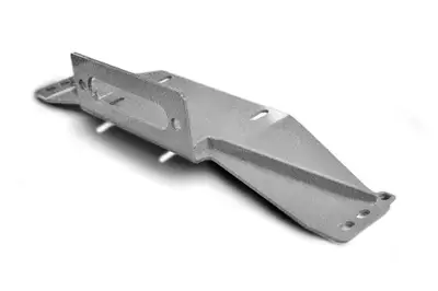 Steinjager Recovery and Towing 1997-2006 Winch Plate Gray Hammertone