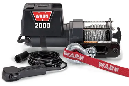 DC2000 Winch 2000lb w/Hawse Fairlead product image