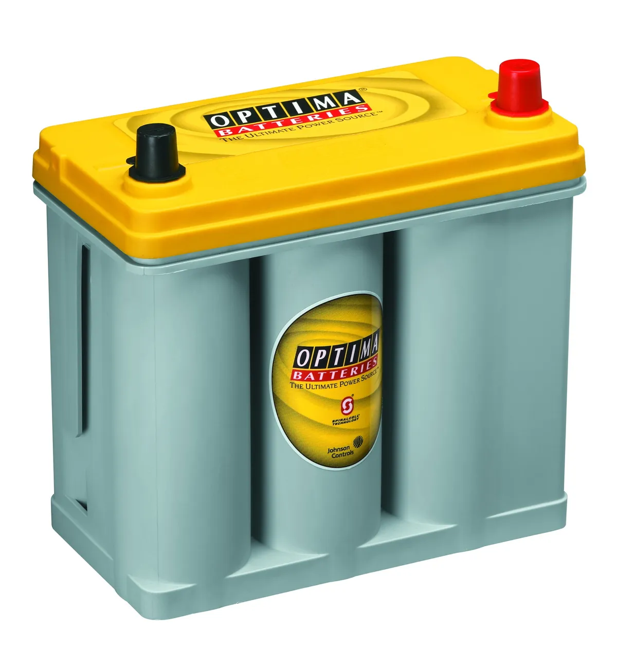 YellowTop® Deep Cycle Battery; UNBOXED; Grp. D51R; Cold Crank Amp 450; Crank Amp 575; Res. Capacity 66; Amp Hour 38; Top Terminal; L-9 5/16 in.; W-5 1/16 in.; H-8 15/16 in.; product image