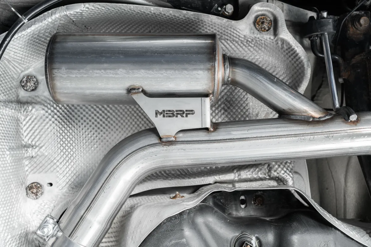 MBRP Exhaust 2015-2021 Volkswagen Golf Armor Pro Series 3 Inch Cat Back Dual Split Rear Exit T304 Stainless Steel with Carbon Fiber Tips Exhaust System MBRP