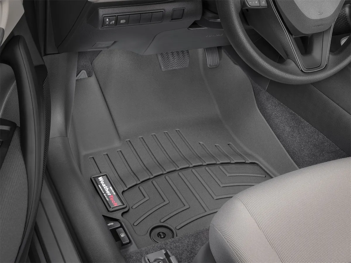 FloorLiner™ DigitalFit®; Black; Front; product image
