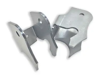 Artec Industries Jk HD Rear Axle Uca Brackets (Pair): 3.5 In Diameter