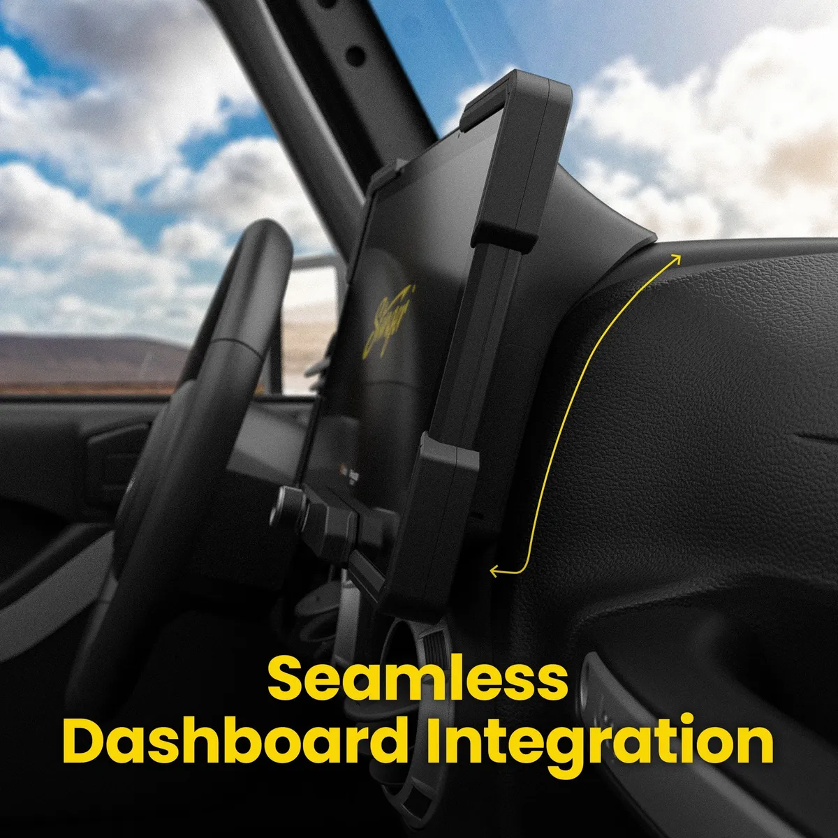 HORIZON12 Jeep Wrangler JK (2011-2018) 12.8" Radio Plug-&-Play Kit product image