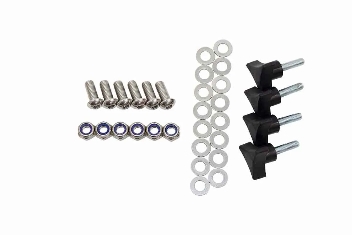 4-Door, Steel, Black powder coated, Includes mounting hardware, Usable Rack Space is 34-1/4 in. x 19-3/16 in. product image