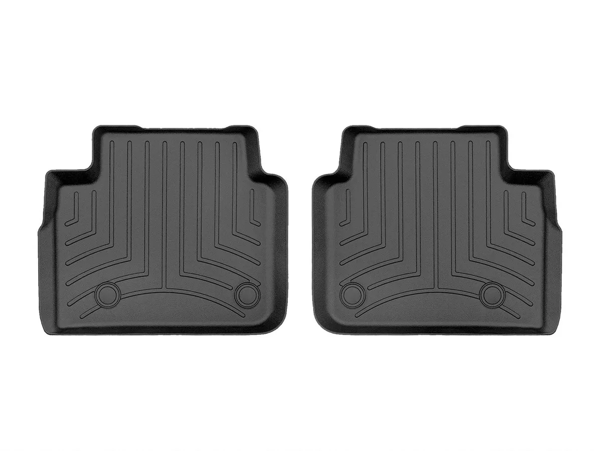 FloorLiner™ DigitalFit®; Black; Rear; 2 Pieces; product image