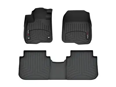 Weathertech WeatherTech 2023 - 2026 Honda CR-V Black Front and Rear Floorliners 441780-1-2