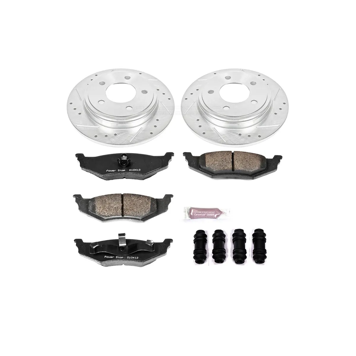 Z23 Evolution Brake Kit Rear 1999-2004 Chrysler 300m 1995-2004 Chrysler Concorde 1995-2001 Chrysler l product image