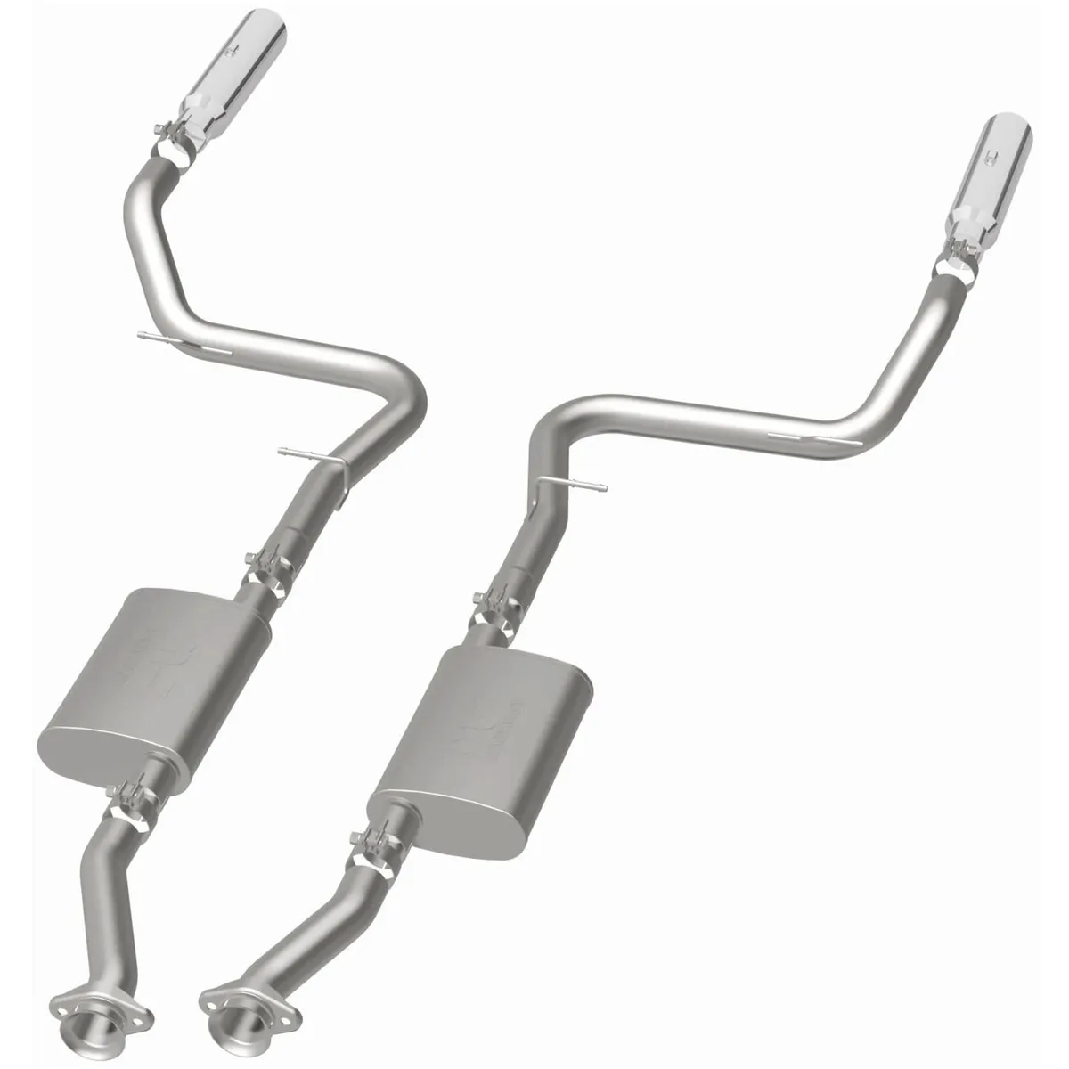 MagnaFlow 1999-2004 Ford Mustang SVT Cobra 4.6L Street Series Cat-Back Performance Exhaust System 15644 product image