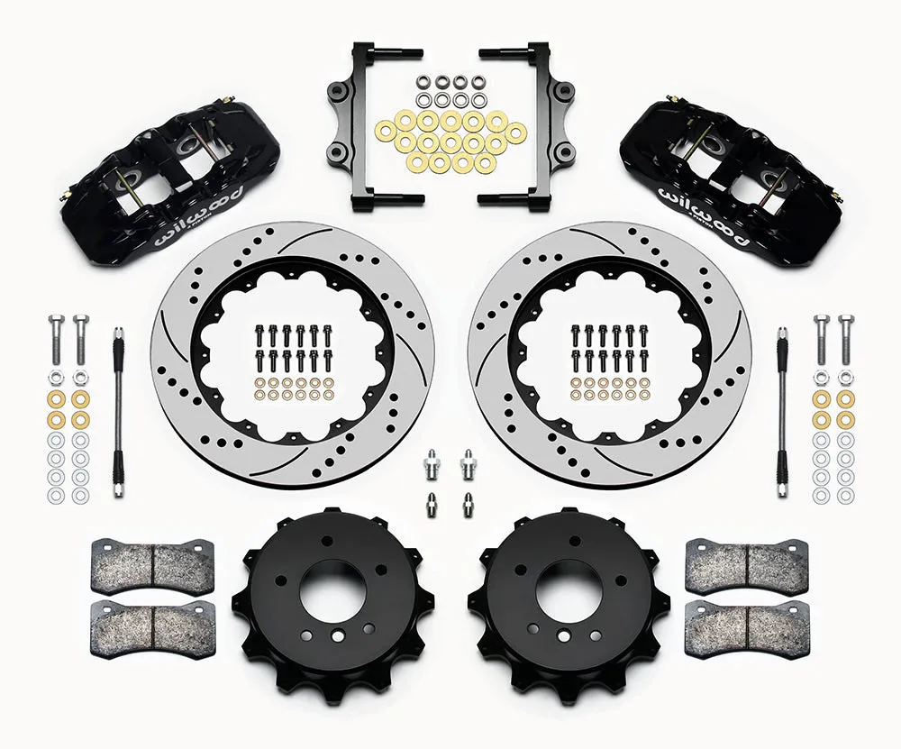 2006 - 2013 BMW AERO4 Big Brake Rear Brake Kit For OE Parking Brake - 140-13583 product image